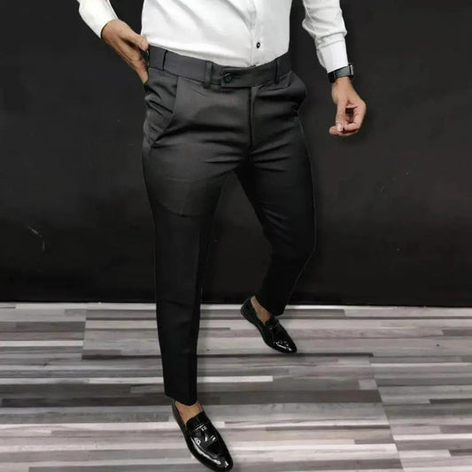 Premium Waist Adjustable Lycra Men's Trouser